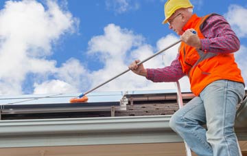 Crossflatts soft wash roof cleaning